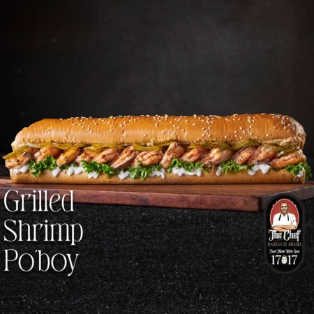 Grilled Shrimp Po'boy