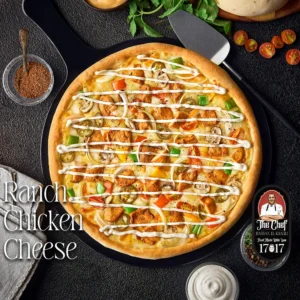 Ranch Chicken Cheese Pizza